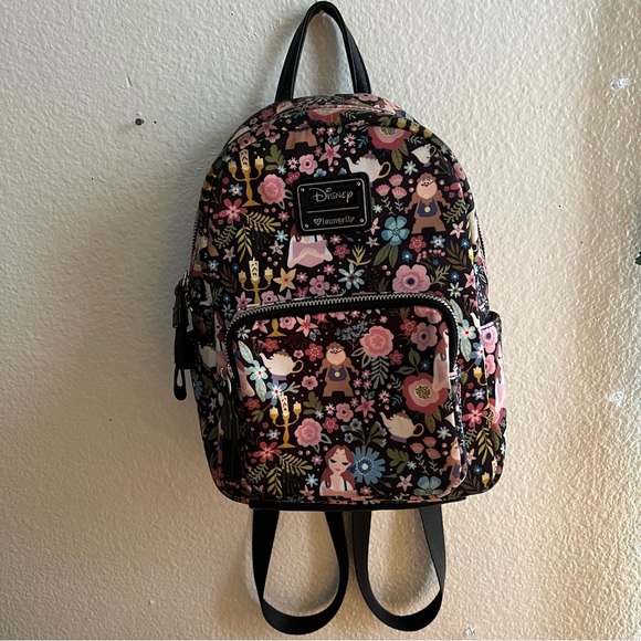 Beauty and the Beast Loungefly Mini Backpack - Picture 2 of 5